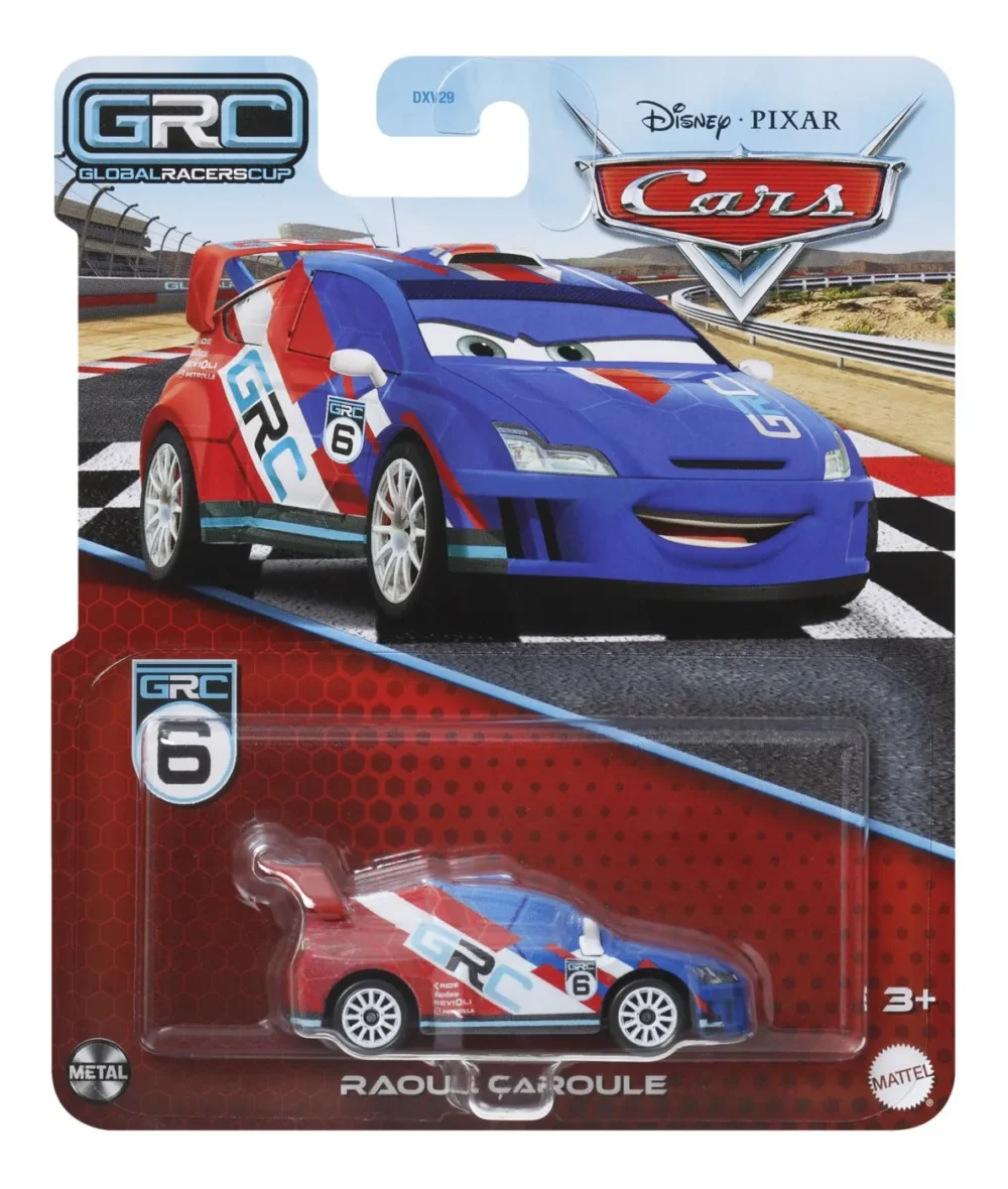 MASINUTA METALICA CARS3 PERSONAJUL RAOUL CAROULE