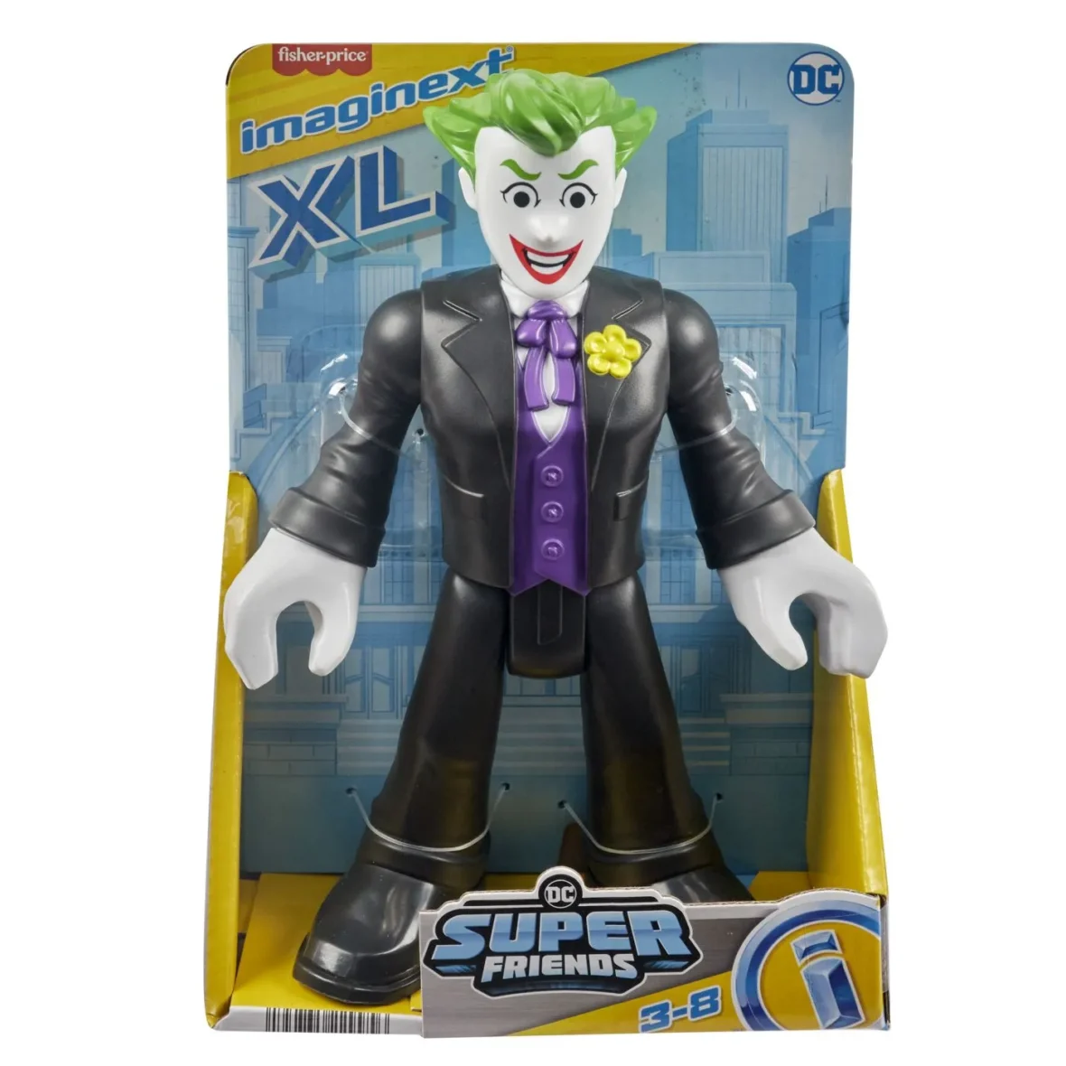 FISHER PRICE IMAGINEXT DC SUPER FRIENDS FIGURINA JOKER XL