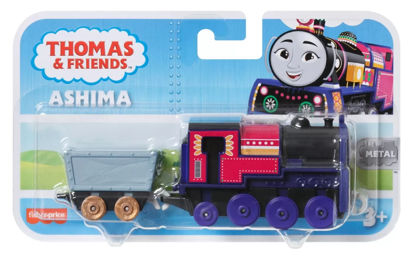 THOMAS LOCOMOTIVA CU VAGON PUSH ALONG ASHIMA