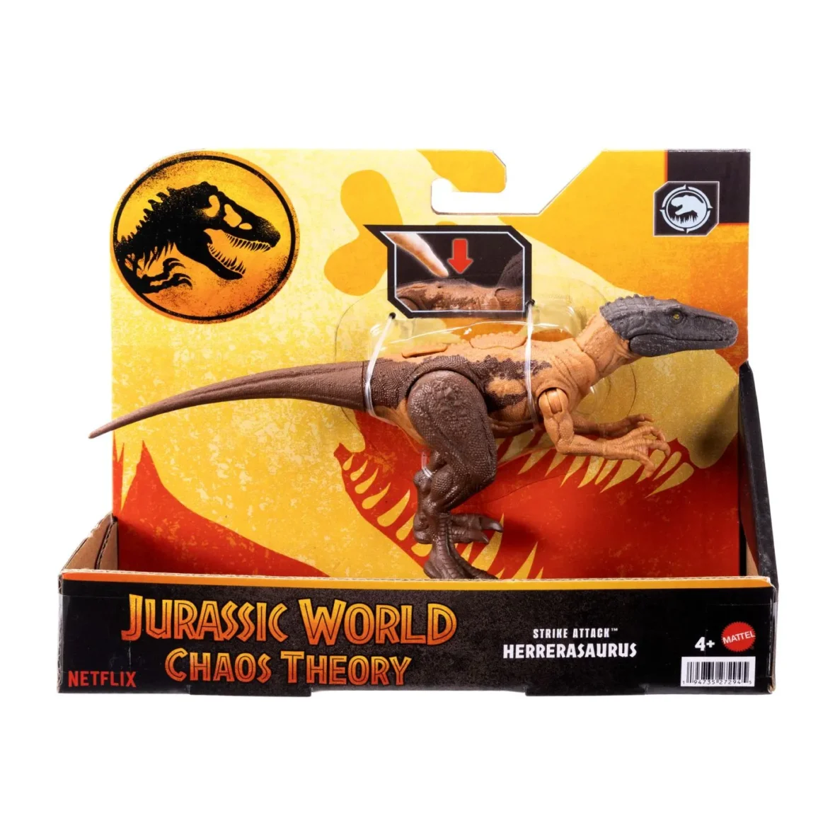JURASSIC WORLD CHAOS THEORY STRIKE ATTACK DINOZAUR HERRERASAURUS