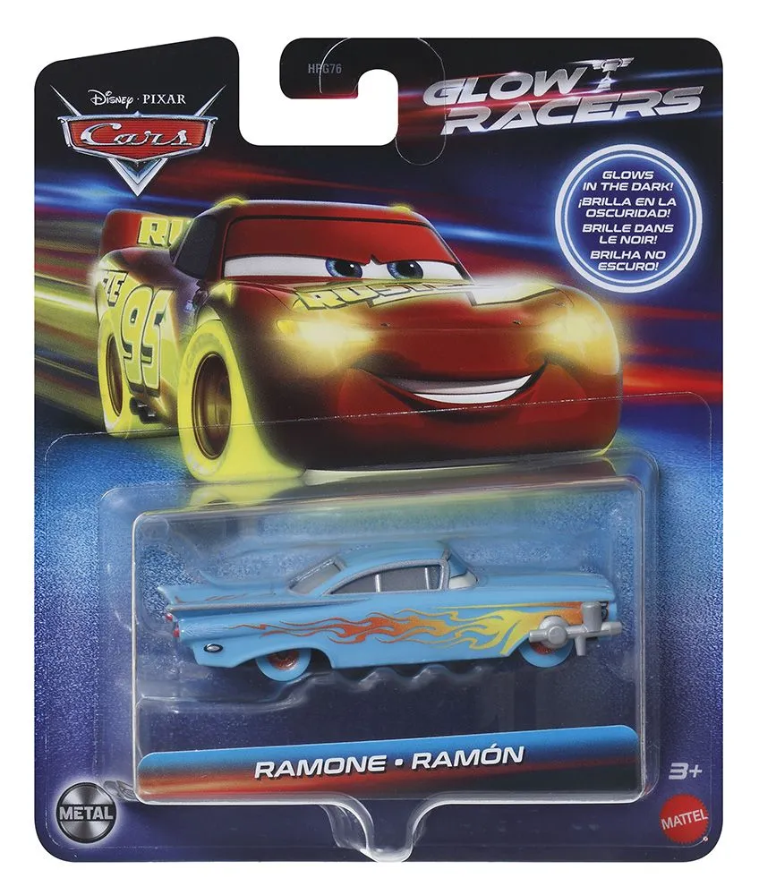 CARS GLOW RACERS MASINUTA METALICA RAMON SCARA 1 LA 55