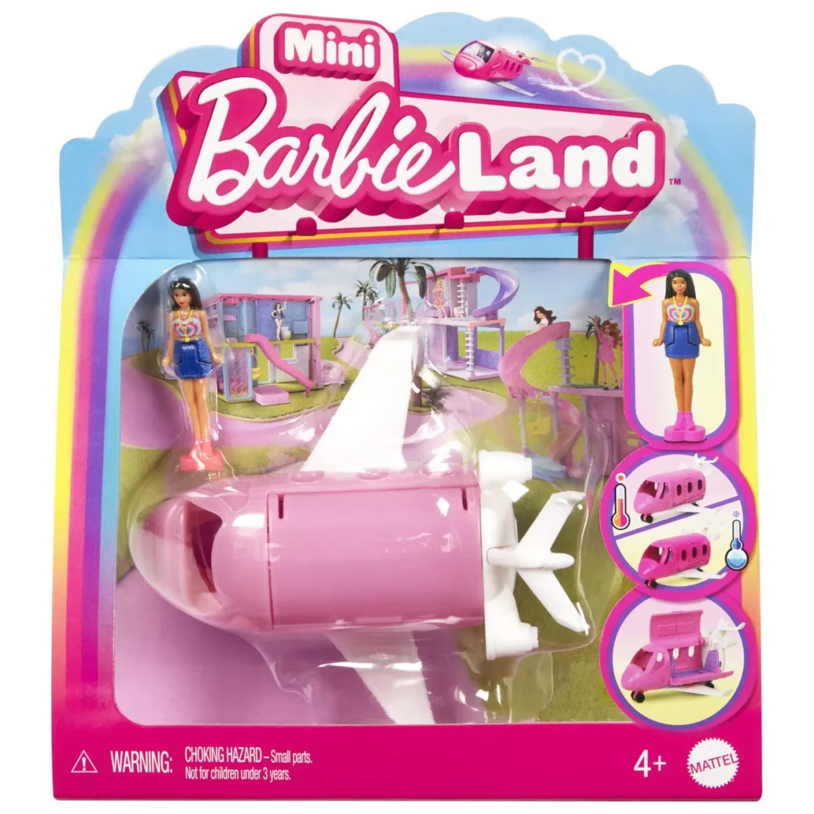 BARBIE CASA DE PAPUSI BARBIE CU 4 ZONE PLIABILA