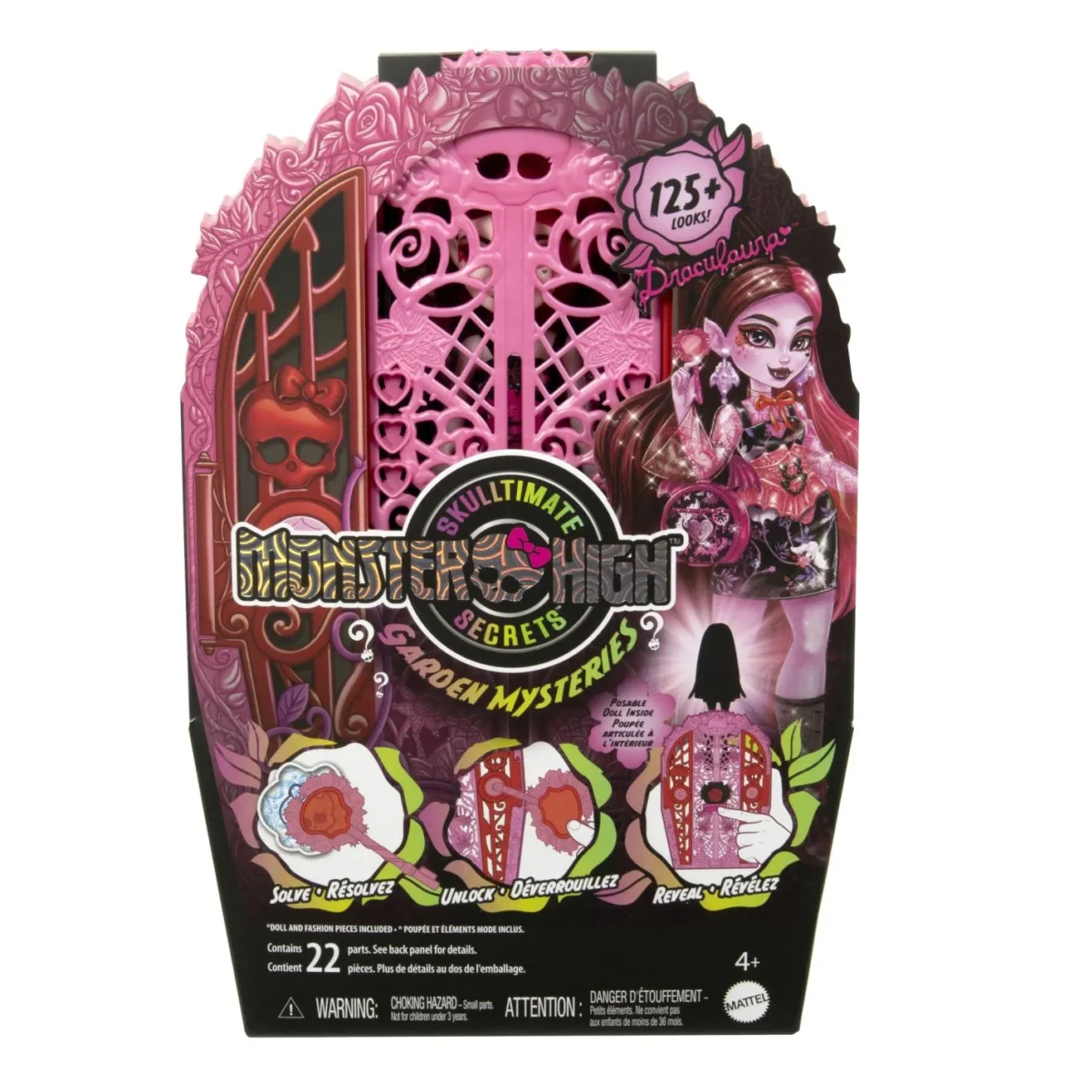 MONSTER HIGH GRADINA DE LA MIEZUL NOPTII PAPUSA DRACULAURA