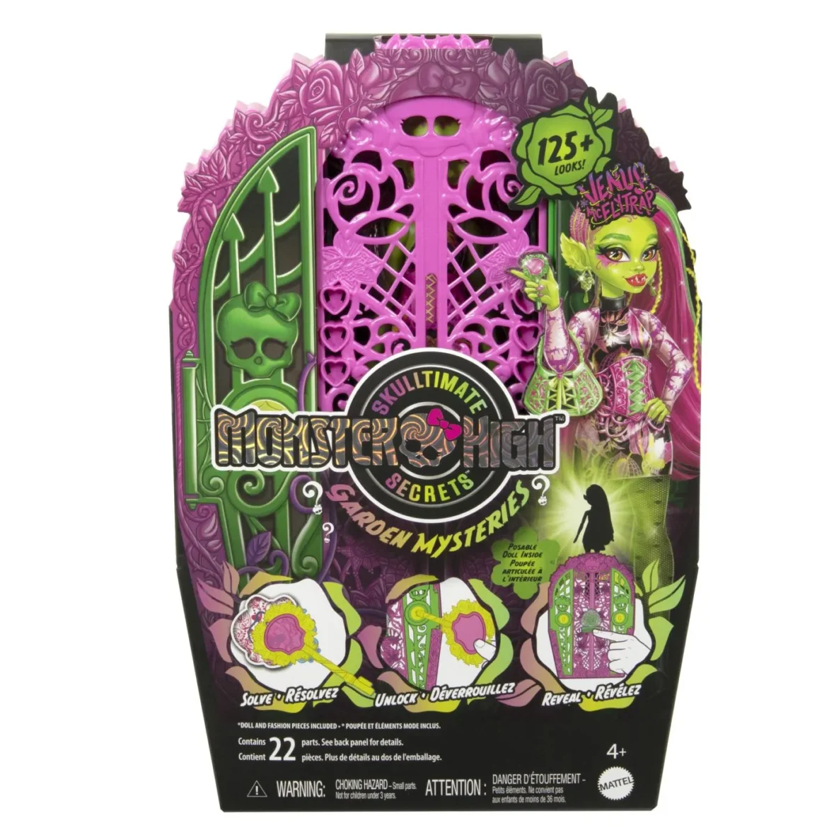 MONSTER HIGH GRADINA DE LA MIEZUL NOPTII PAPUSA VENUS MCFLYTRAP