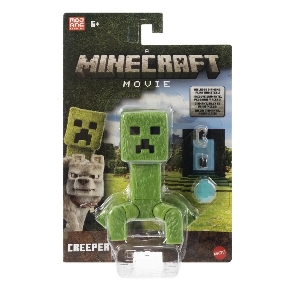 MINECRAFT SET FIGURINA CREEPER CU ACCESORII