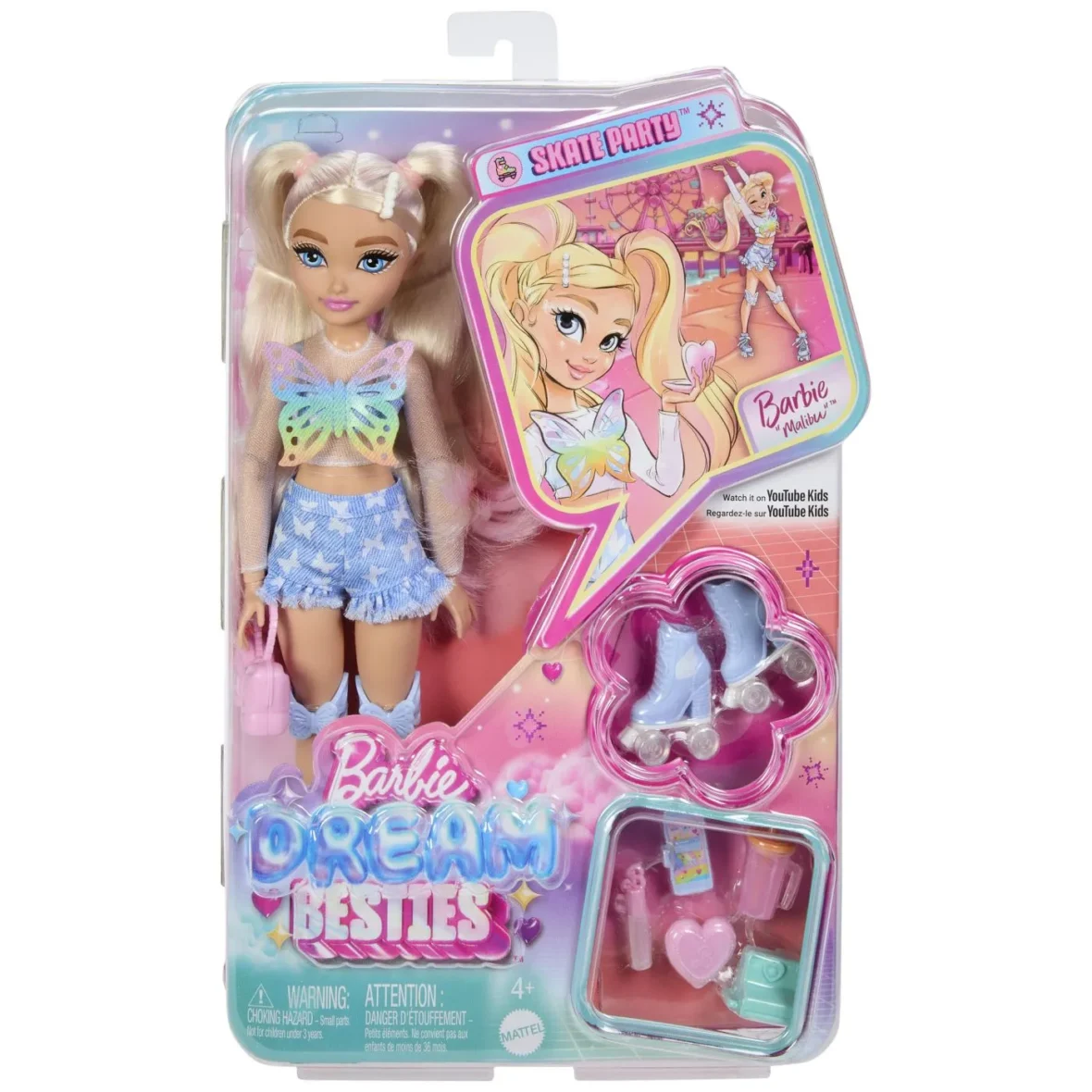 BARBIE DREAM BESTIES PAPUSA BARBIE PETRECERE PE ROLE