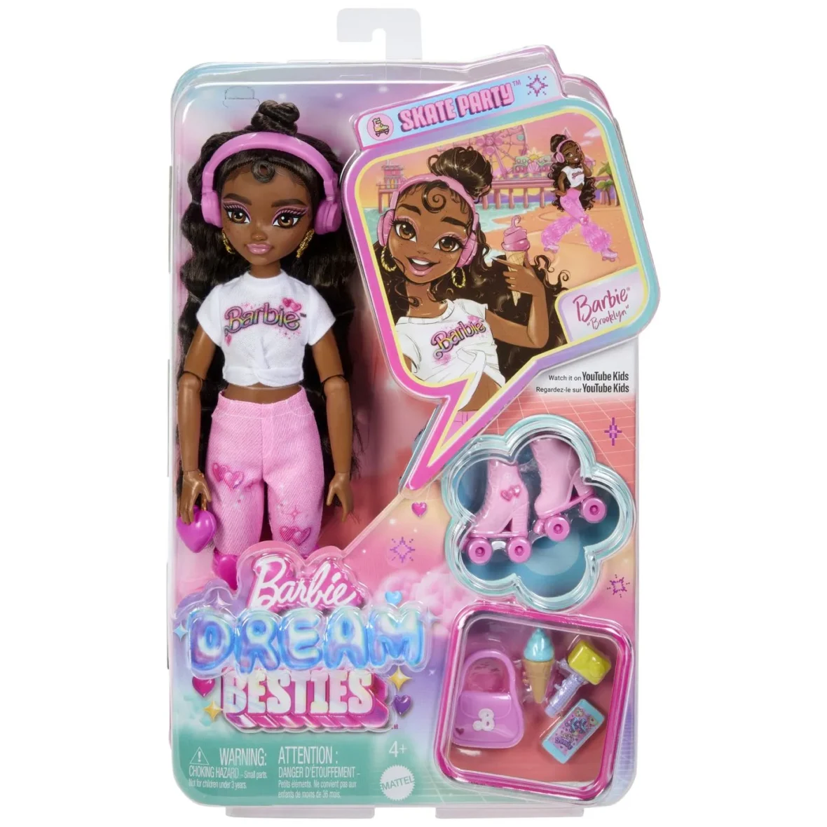 BARBIE DREAM BESTIES PAPUSA BARBIE BROOKLYN PETRECERE PE ROLE