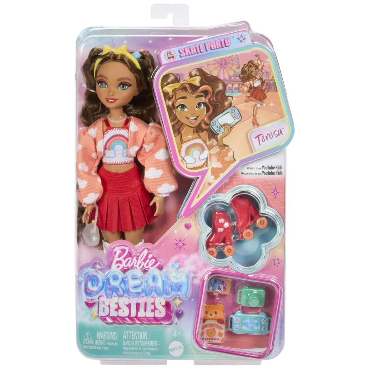 BARBIE DREAM BESTIES PAPUSA TERESA CU ROLE