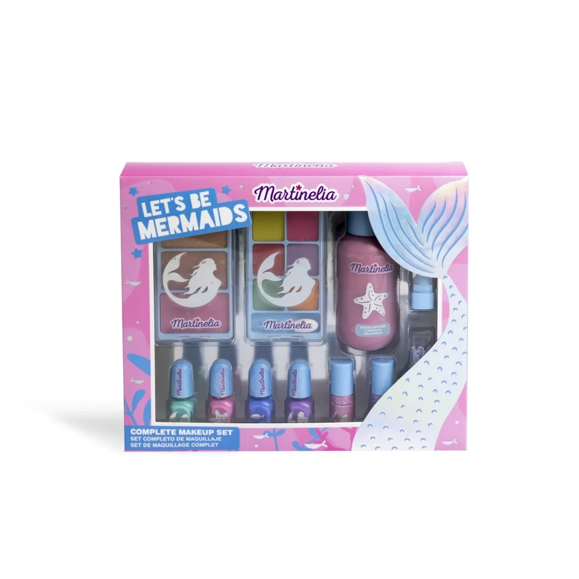 MARTINELIA LET’S BE MERMAIDS SET PENTRU MAKEUP COMPLET