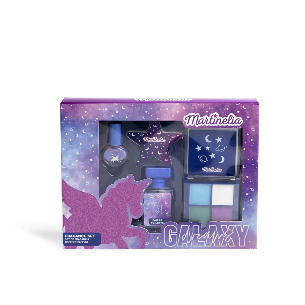 MARTINELIA GALAXY DREAMS SET TRUSA DE INGRIJIRE SI PARFUM