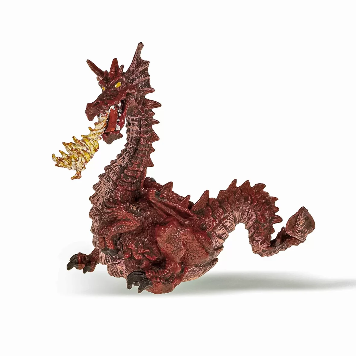PAPO FIGURINA DRAGON ROSU CU FLACARA
