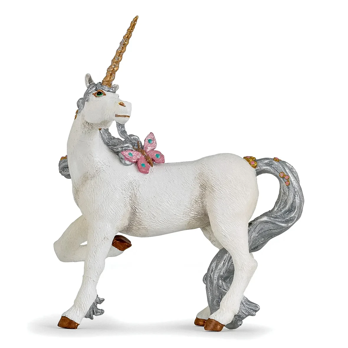 PAPO FIGURINA UNICORNUL ARGINTIU