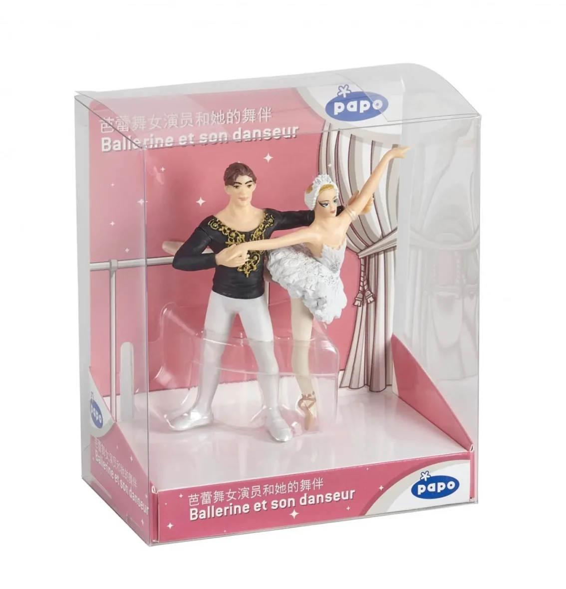 PAPO SET FIGURINE BALERINA SI PARTENERUL EI