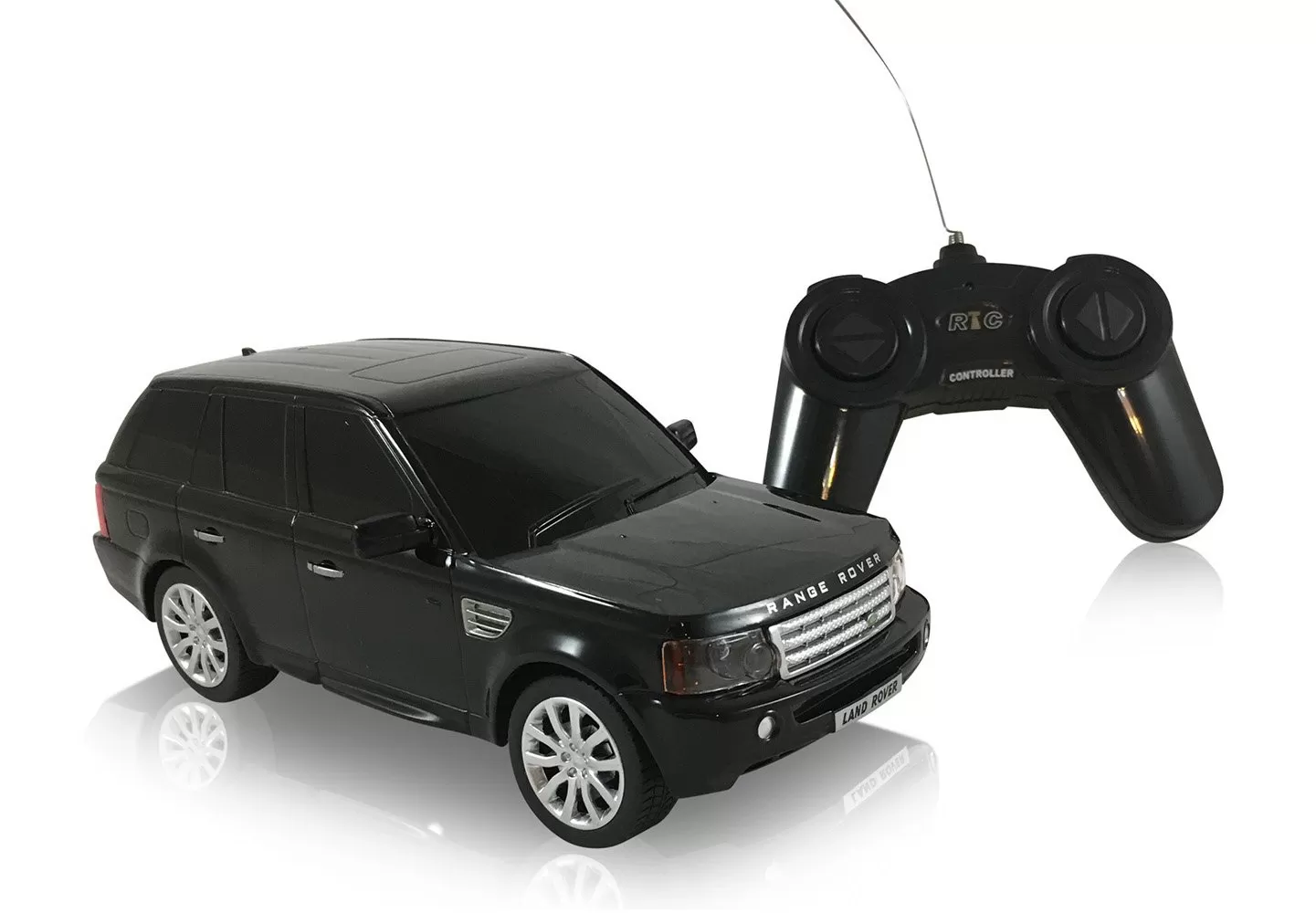 MASINA CU TELECOMANDA RANGE ROVER SPORT NEGRU CU SCARA 1 LA 24