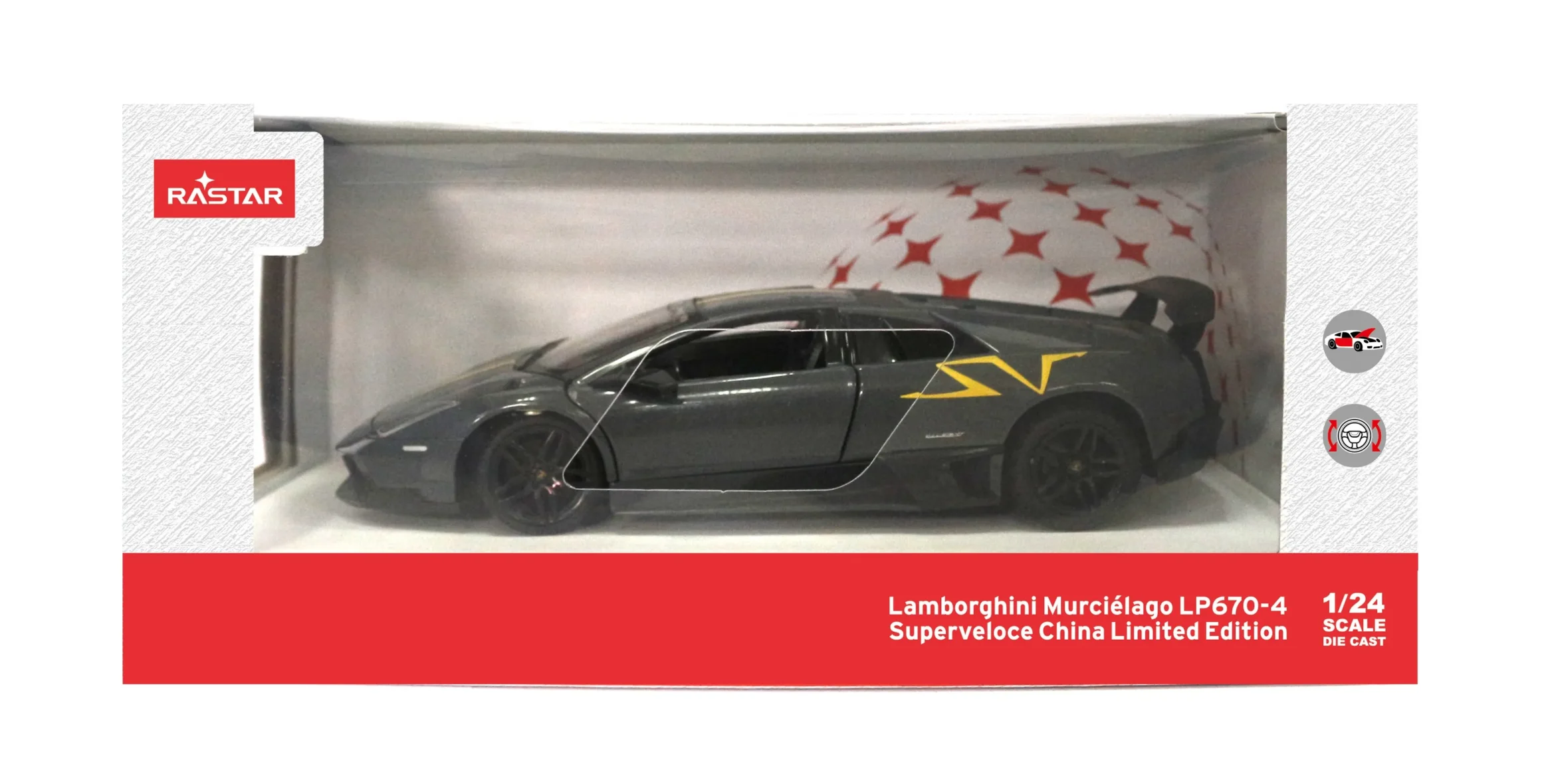 MASINUTA METALICA LAMBORGHINI MURCIELAGO LP670-4 SCARA 1 LA 24