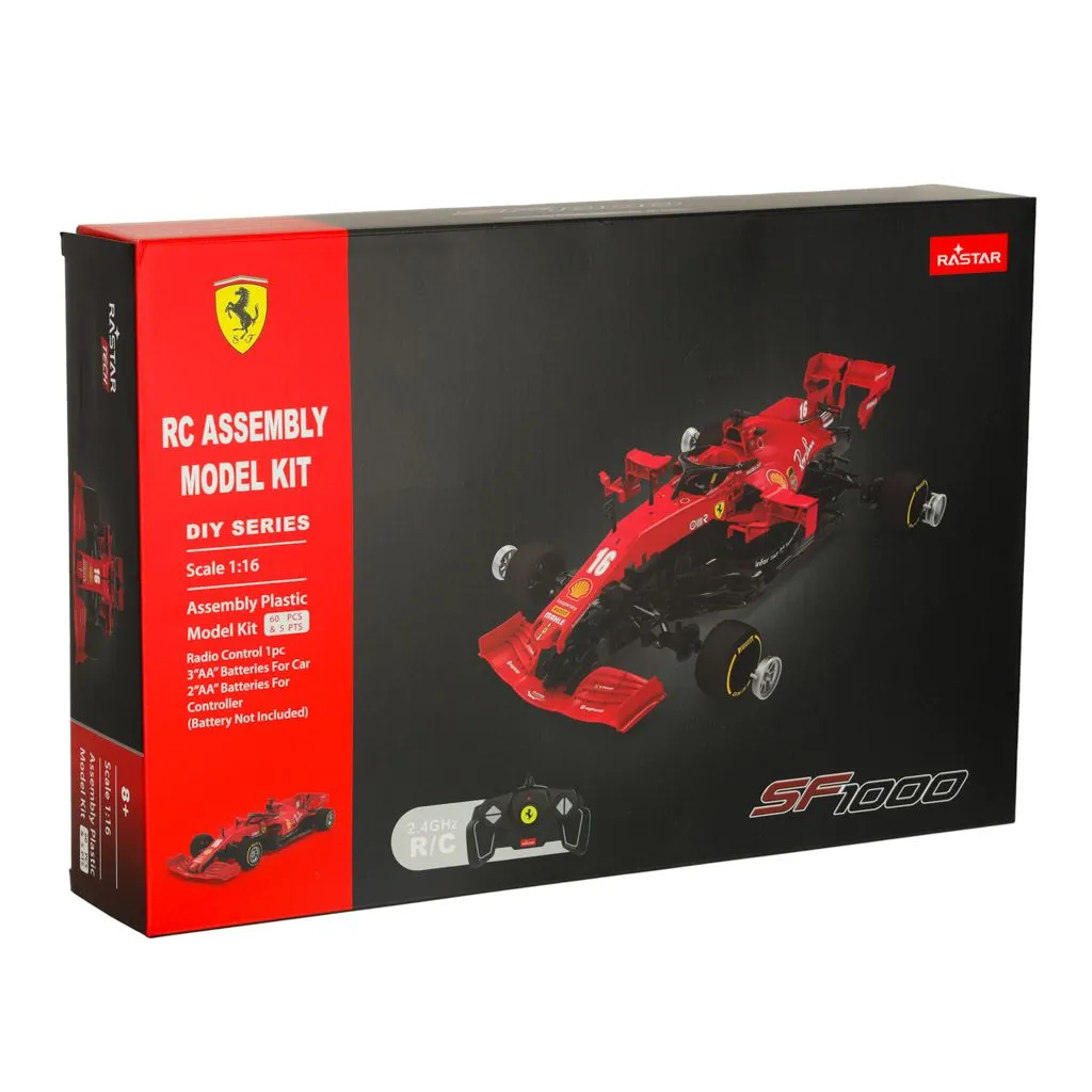 MASINUTA CONSTRUIBILA CU TELECOMANDA FERRARI SF1000 SCARA 1 LA 16