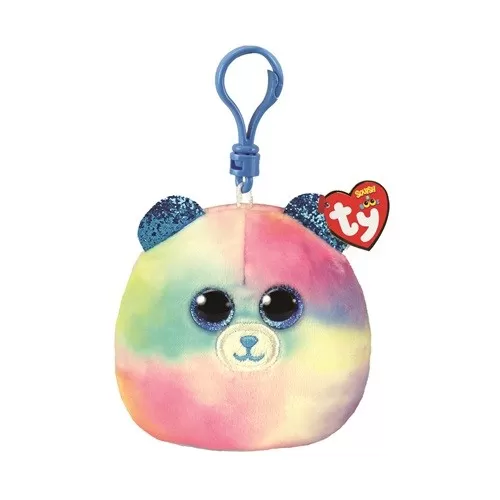 PLUS BRELOC TY 8.5CM SQUISHY BEANIES HOPE URSULETUL PASTEL