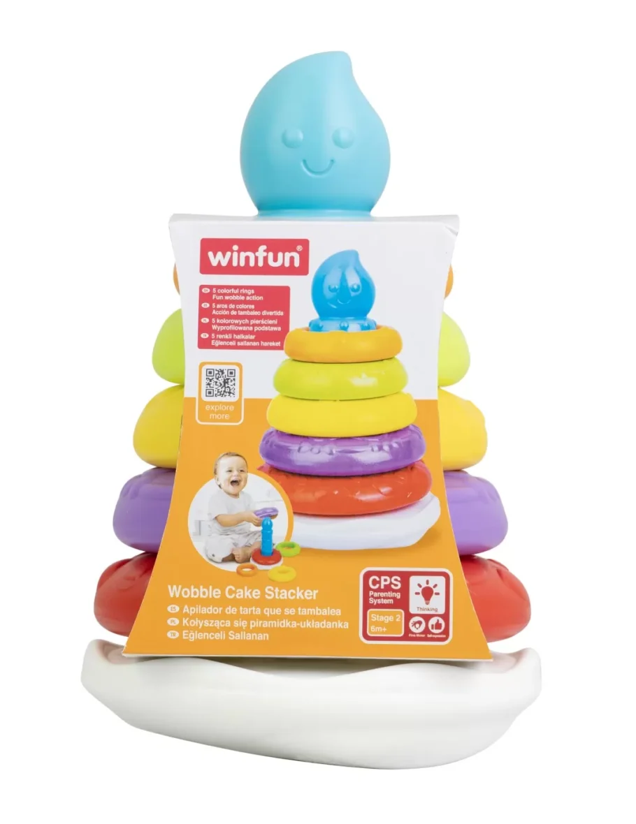 WINFUN TURN CU CERCURI COLORATE IN FORMA DE TORT